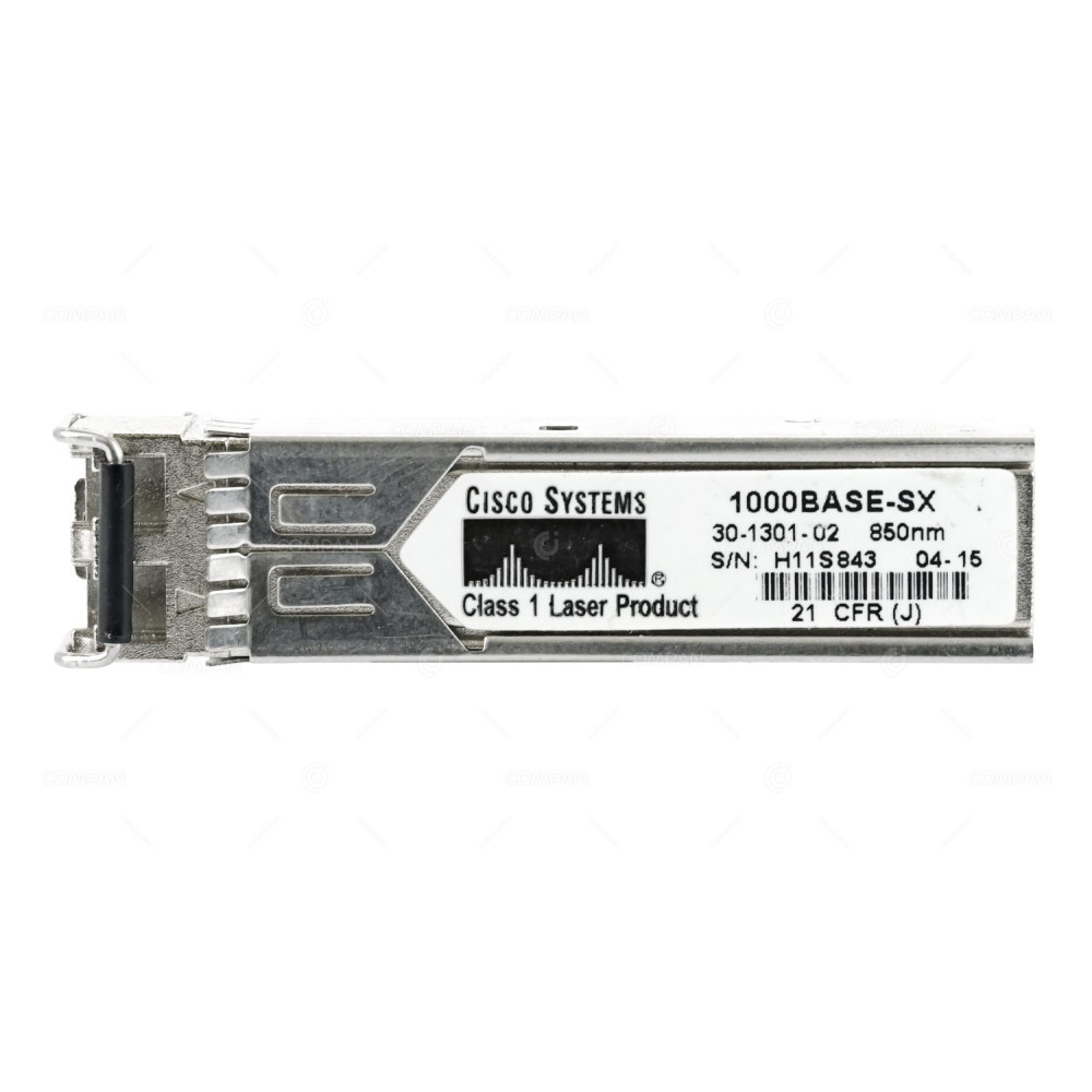 30-1301-02 CISCO 1000BASE-SX 850NM 550M FIBRE SFP TRANSCEIVER MODULE